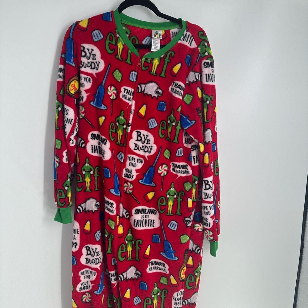 Buddy the Elf pajamas
